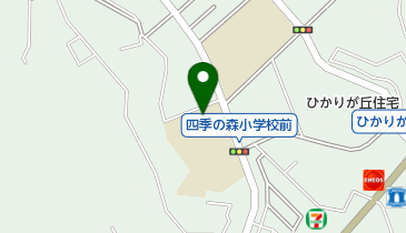 横浜市立四季の森小学校の地図画像