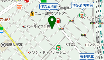 キング 博多店の地図画像