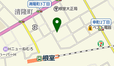 カトリック札幌司教区 根室教会の地図画像