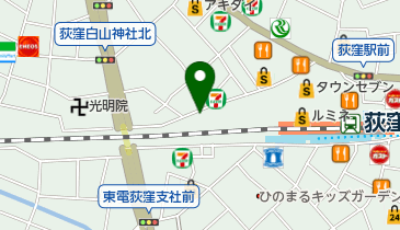 ミラトレ荻窪の地図画像
