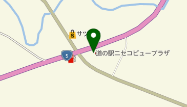 ニセコビュープラザ直売会の地図画像