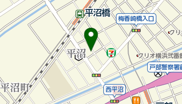コインランドリーピエロ 184号平沼店の地図画像
