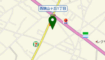 BIKERS STATION SOX(バイカーズステーションSOX) 狭山ケ丘店の地図画像