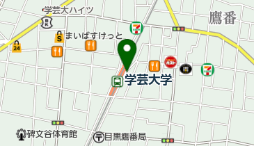 町ビストロGGDの地図画像