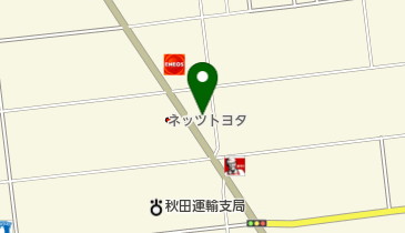 日乃屋カレー 秋田新国道店の地図画像