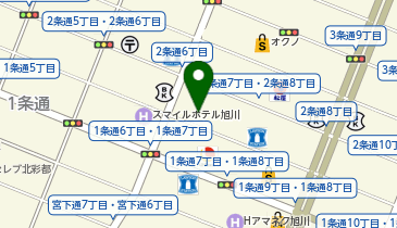 ASOMBROSO(アソンブロッソ) 旭川テック横丁店の地図画像