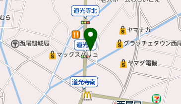 サイクルジョイ 西尾店の地図画像