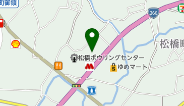 明林堂書店 松橋店の地図画像