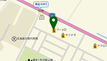 フードD365 恵庭店の地図画像