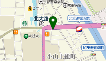 賃貸のエリッツ 北大路店の地図画像
