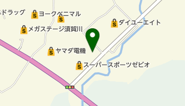ペットワールド アミーゴ 須賀川店の地図画像