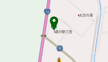 道の駅三笠 市観光協会の地図画像