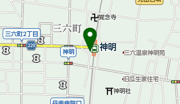 まるちゃんらーめんの地図画像