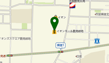 Holly's Cafe(ホリーズカフェ) イオンモール鶴見緑地店の地図画像