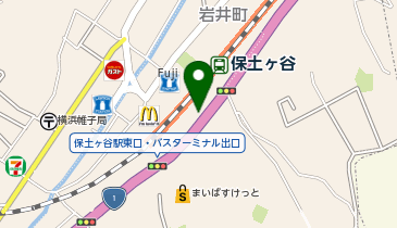 aj(エイジェイ) 保土ヶ谷店の地図画像