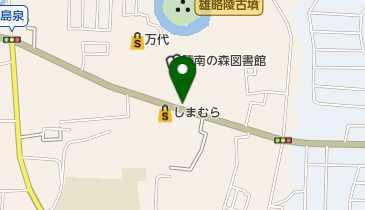 テイクアウト松屋本店の地図画像