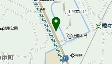 ユニバース 熊本の地図画像