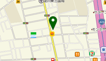 炭火焼鳥とりだん 東三国店の地図画像