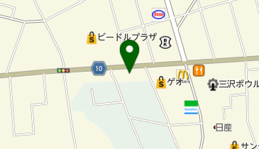 ビッグギャザー 三沢店の地図画像