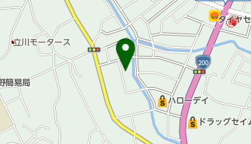 スーパー銭湯 四季の華 下上津役の地図画像