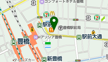 USA 豊橋駅前店の地図画像