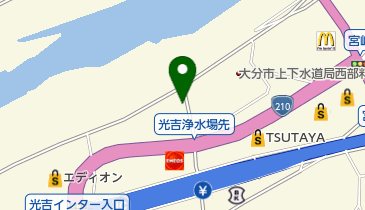 壱丁目ラーメン 大分光吉店の地図画像