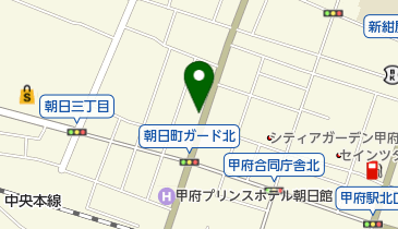 花水木の地図画像