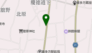 春月食堂の地図画像