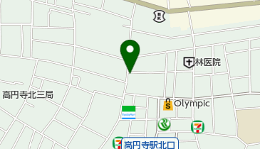 うどん屋 てんてこの地図画像