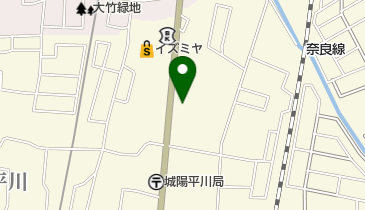 小倉山荘 宇治城陽店の地図画像