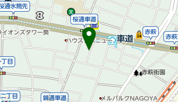 天野屋の地図画像