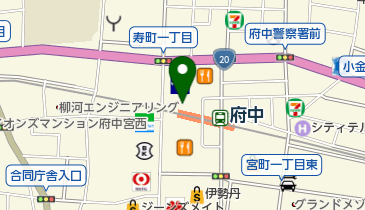 たかの友梨 ビューティクリニック 府中店の地図画像