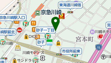 バニラヘアーの地図画像