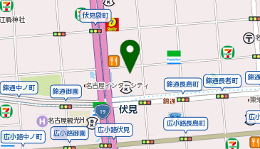名古屋イサミの地図画像