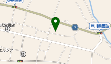 とんかつ暁の地図画像