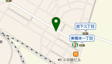 どうぶつ病院東橋本の地図画像