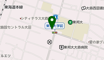 イース動物病院の地図画像