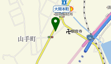 ミートショップあらおの地図画像