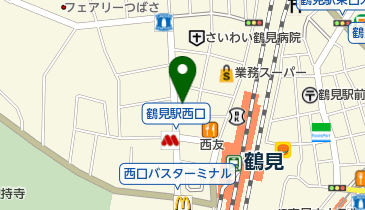 Neolive copain(ネオリーブ コパン) 鶴見店の地図画像