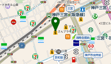 神戸サンセンタープラザ さんプラザの地図画像
