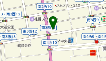 札幌味噌豚丼きんちゃんの地図画像