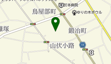 長者まつりんぐ広場の地図画像