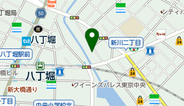 PMO八丁堀新川の地図画像