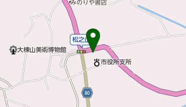 十日町市役所松之山支所の地図画像