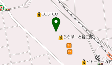 NAUGHTIAM(ノーティアム) ららぽーと新三郷店の地図画像