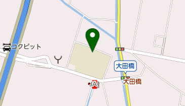 伊勢原市立大田小学校の地図画像