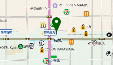 SMBC 信託銀行 京都支店の地図画像