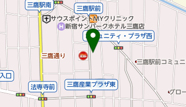 JA東京むさし直売所 三鷹駅前支店前の地図画像