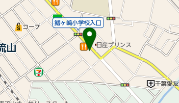 千葉どうぶつ総合病院の地図画像