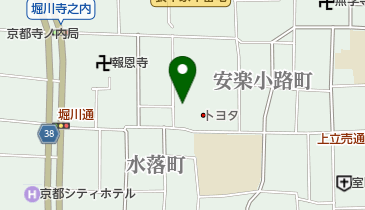 西陣あかりやの地図画像